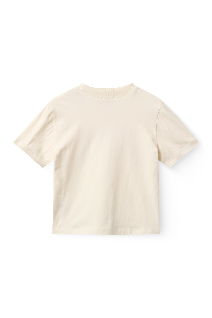 T-SHIRT M. BRODERI - CREAM COMB.