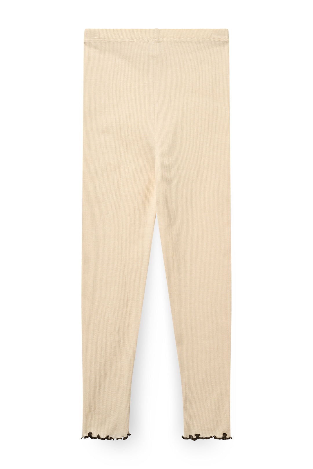Crepe Leggings - BEIGE COMB