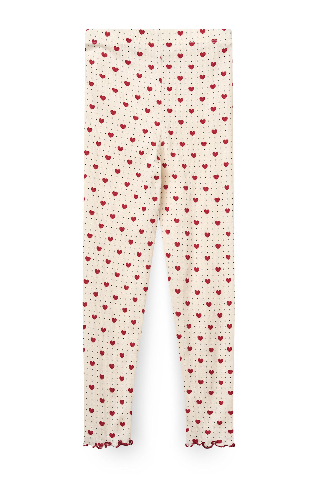 Crepe Leggings - HEART AOP