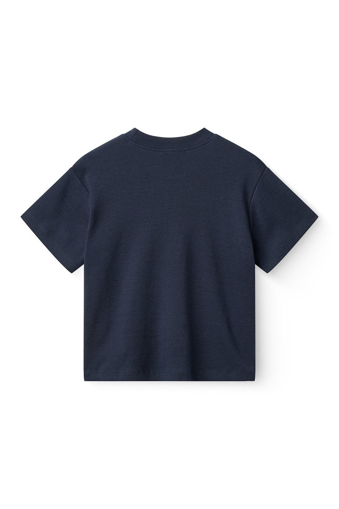 MOB RIB T-SHIRT MED RIB KANT - NAVY