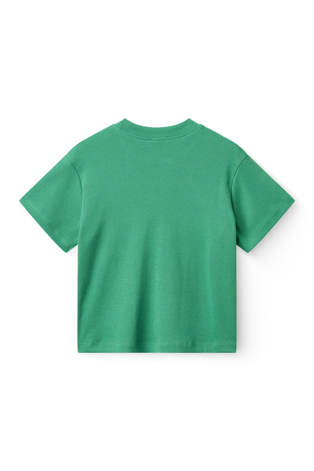 MOB RIB T-SHIRT MED RIB KANT - SHARP GREEN