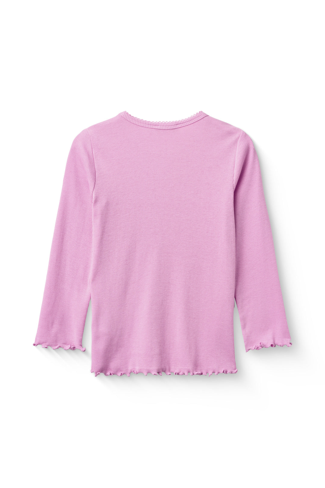 MODAL RIB LS TEE W. PICOT - SYRINGA