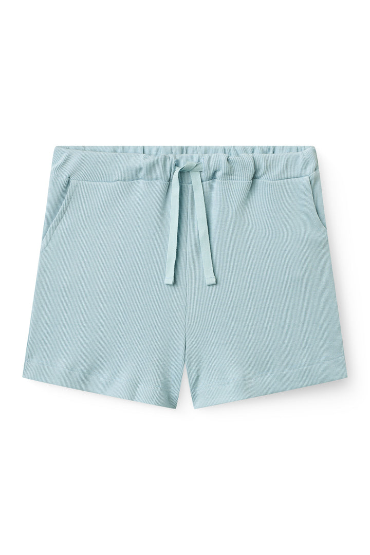 MODAL SHORTS - DUSTY BLUE