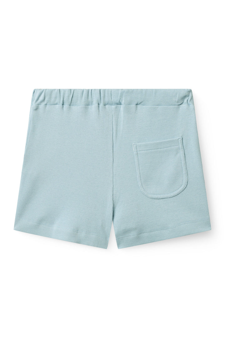 MODAL SHORTS - DUSTY BLUE