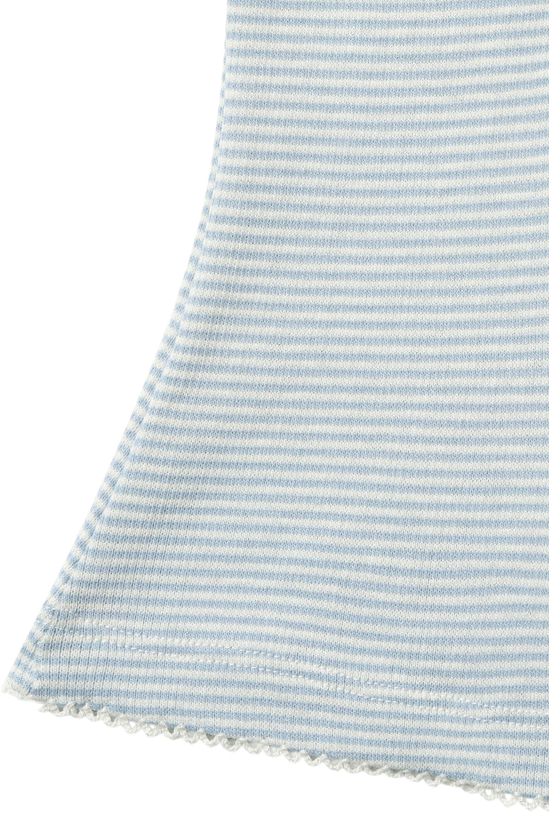 STRIBET MODAL TROMPET BUKS - DUSTY BLUE STRIPE