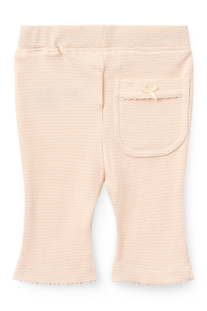 STRIBET MODAL TROMPET BUKS - DUSTY ROSE STRIPE