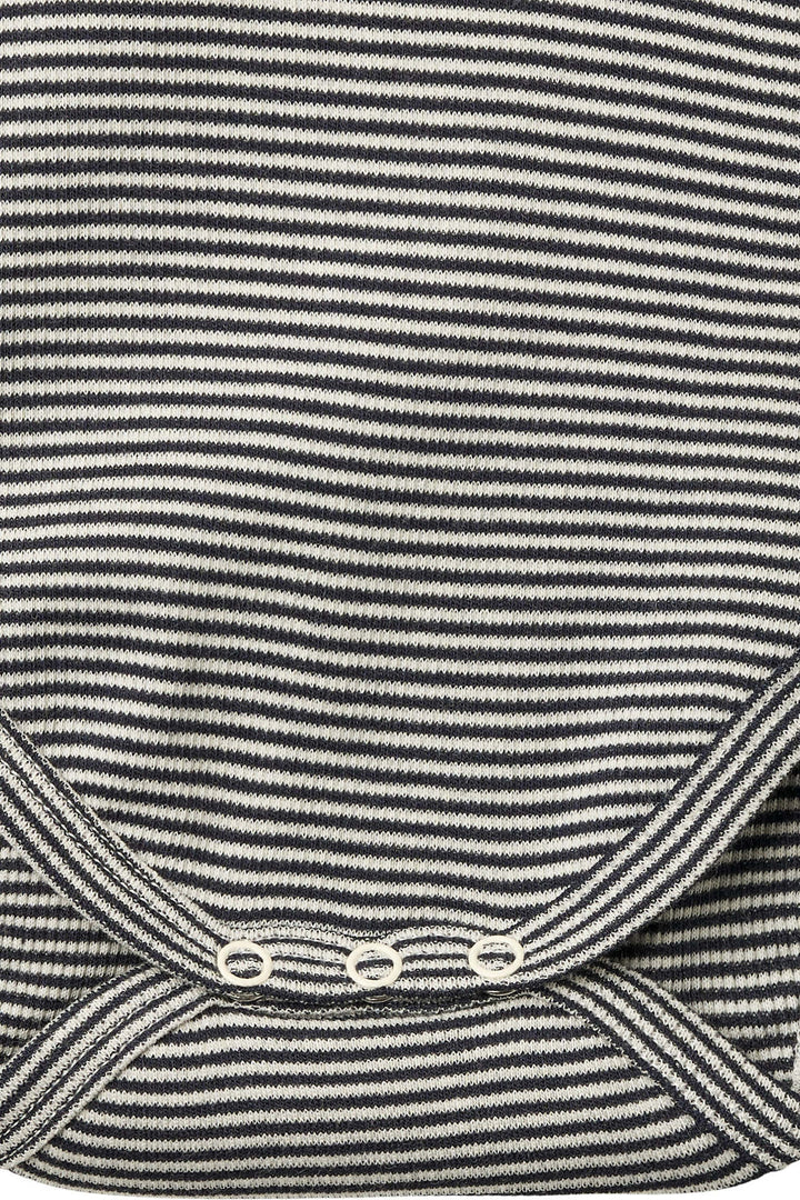 STRIBET MODAB RIB SS BODY - NAVY STRIPE