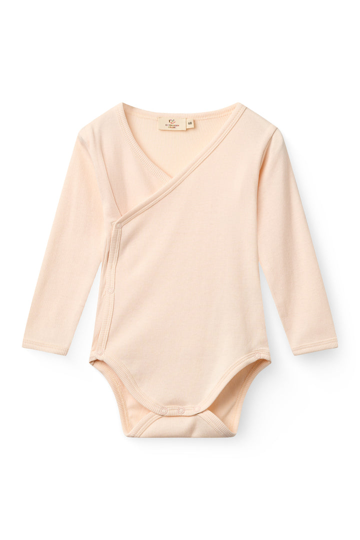 MODAB RIB BODY LS - DUSTY ROSE