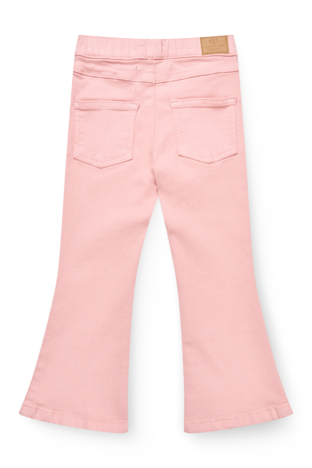 ENSFARVET JEGGINGS - PINK