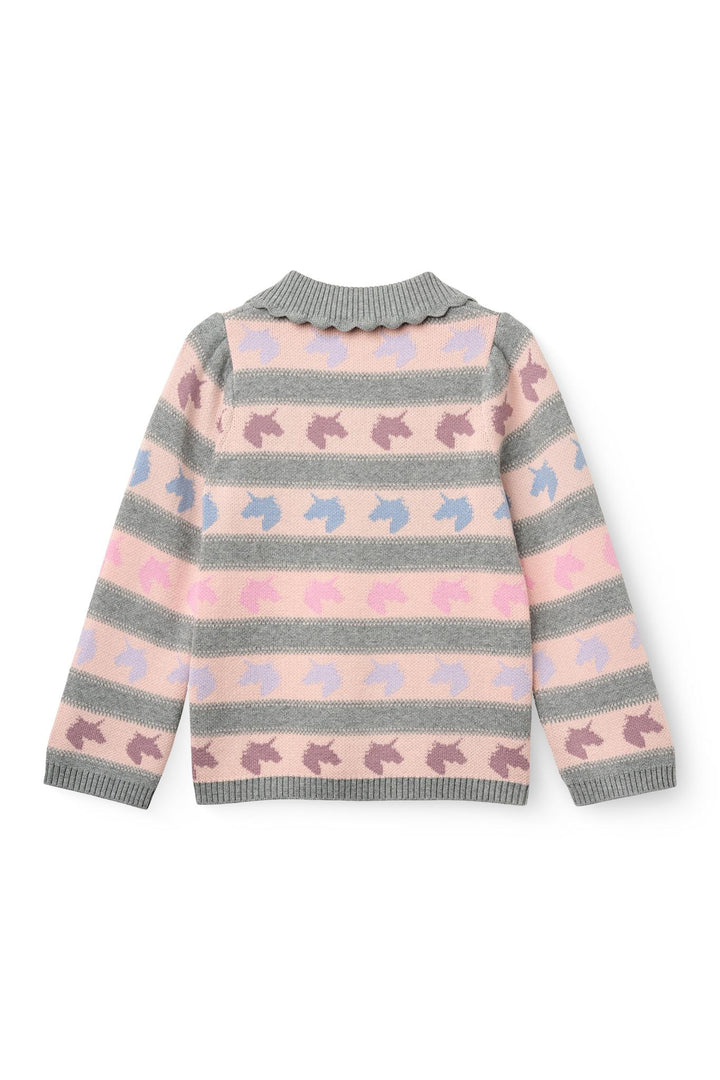 Enhjørning Bluse m. Krave - Unicorn