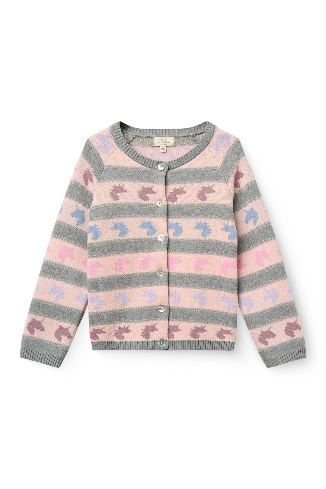 Enhjørning Strikcardigan - Unicorn