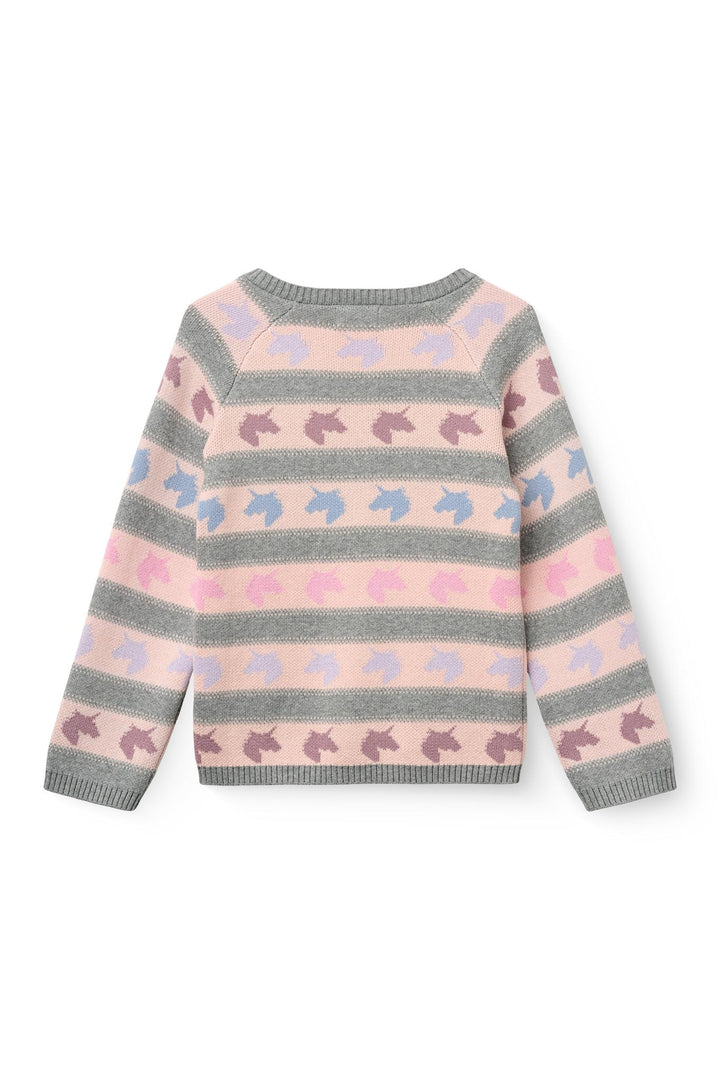 Enhjørning Strikcardigan - Unicorn