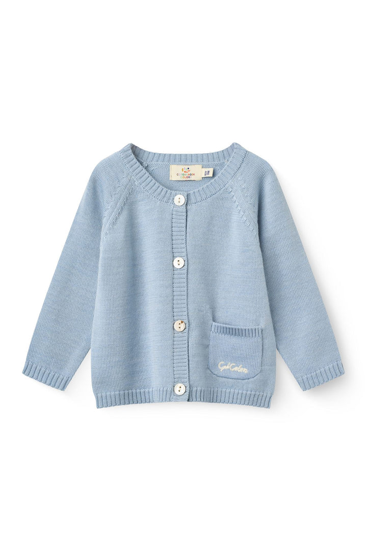 Merino Klassisk Sæt - Dusty Blue