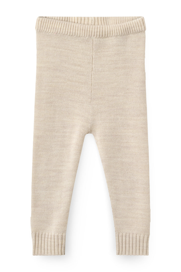 Merino Klassisk Sæt - Pale Cream Melange
