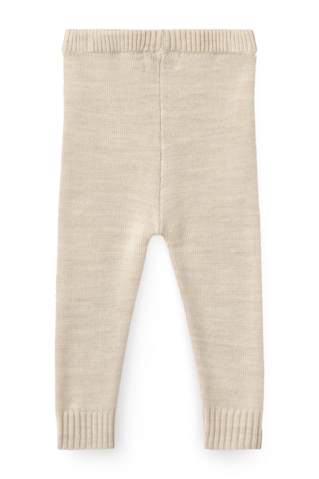 Merino Klassisk Sæt - Pale Cream Melange