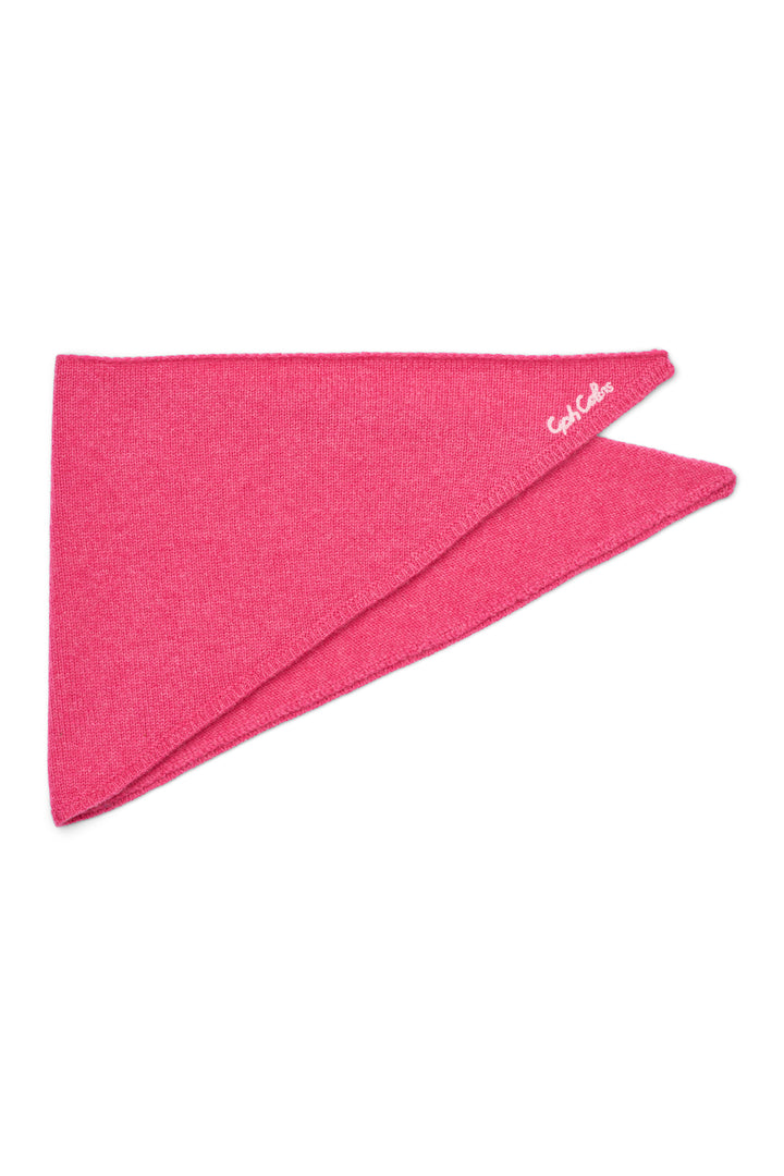 Cashmere Tørklæde - Fuschsia Comb.