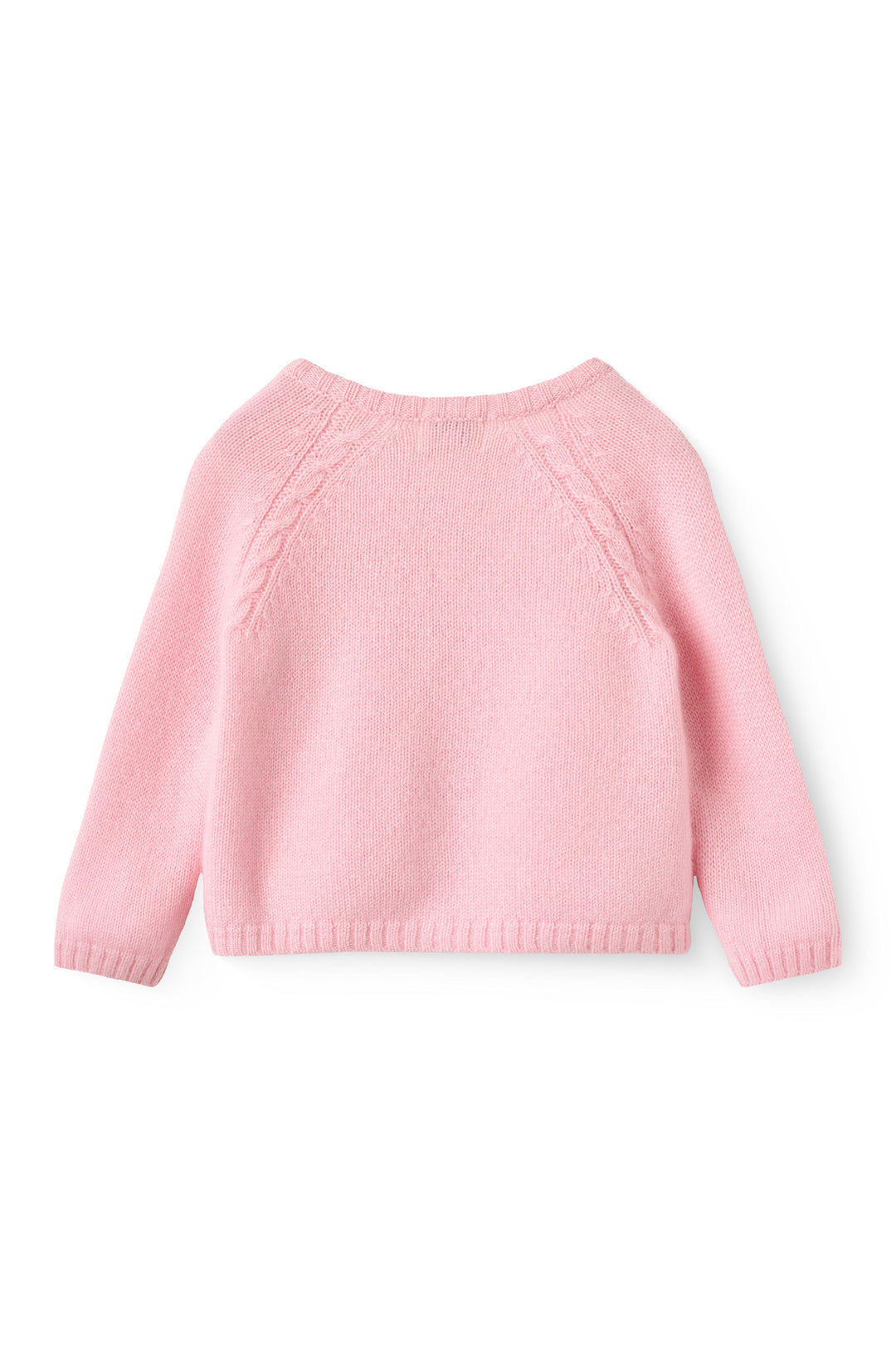 Cashmere Klassisk Baby Cardigan - Soft Pink