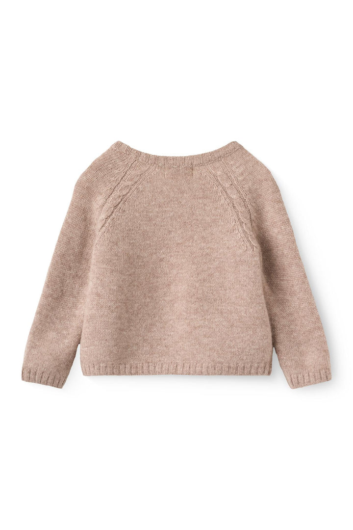 Cashmere Klassisk Baby Cardigan - Beige