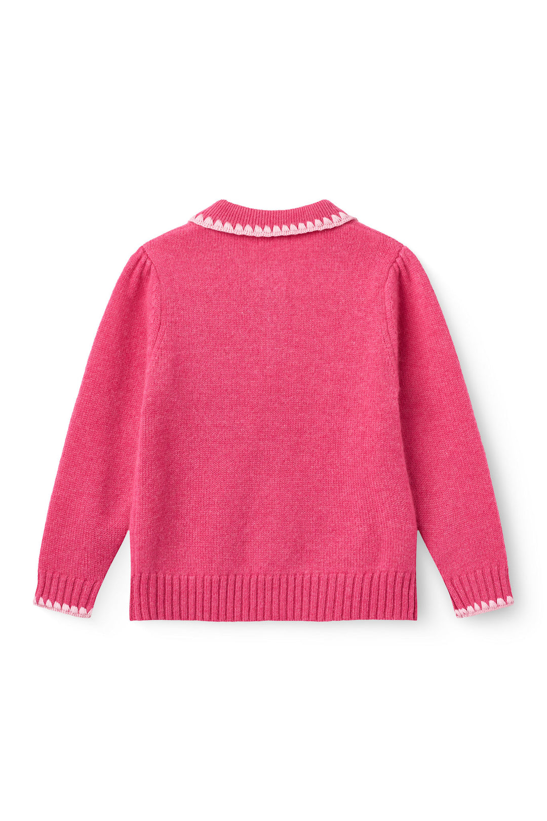 Bluse m. Krave & Deco Detaje - Fuschsia Comb.