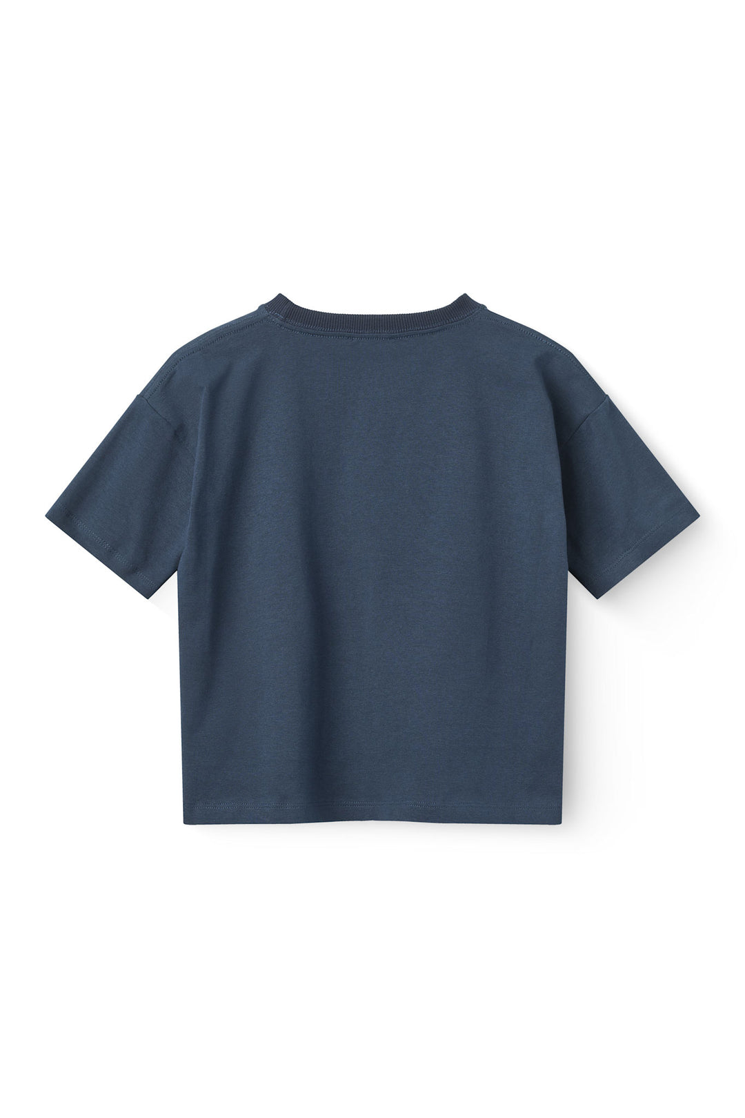 T-shirt m. print - NAVY