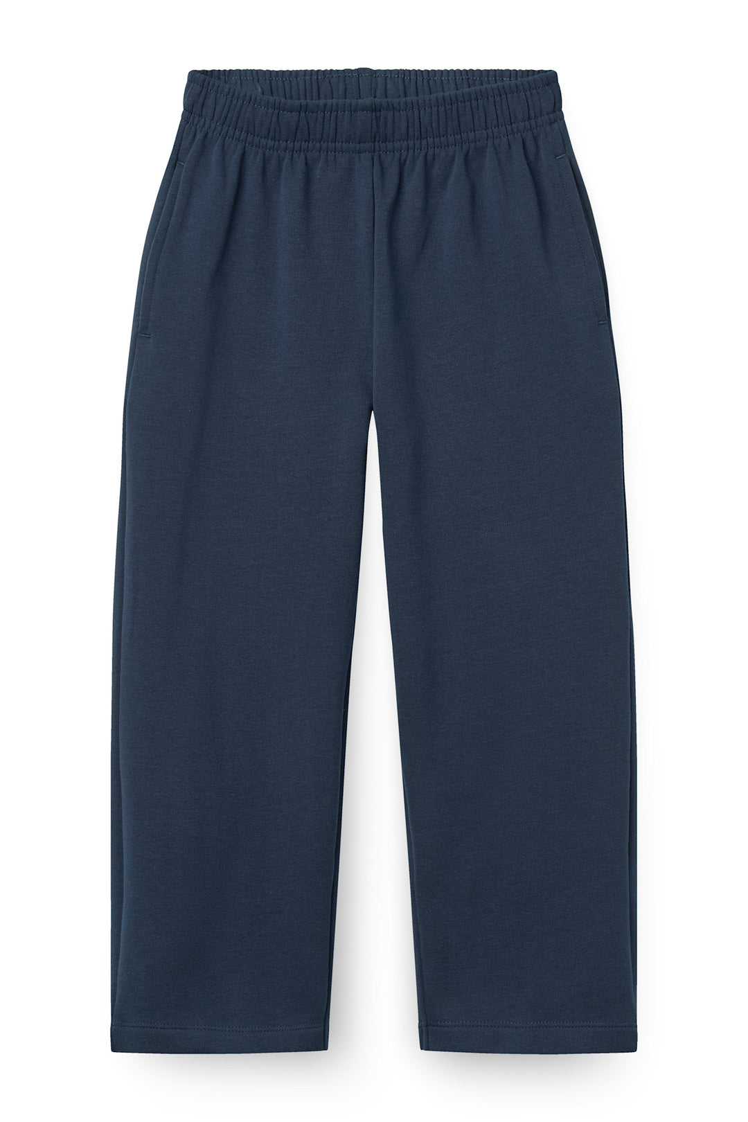 Sweat Bukser m. Baggy Wide Fit - Navy