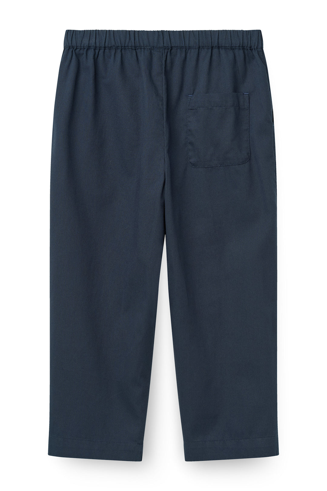 Twill bukser m. justerbar talje - Navy