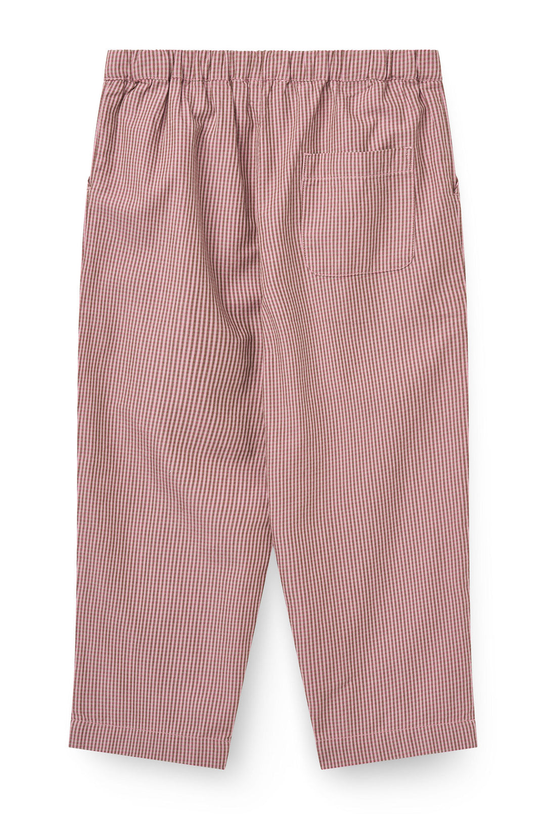 Ternet Bukser m. Skrålommer - Winter Rose Check Comb.