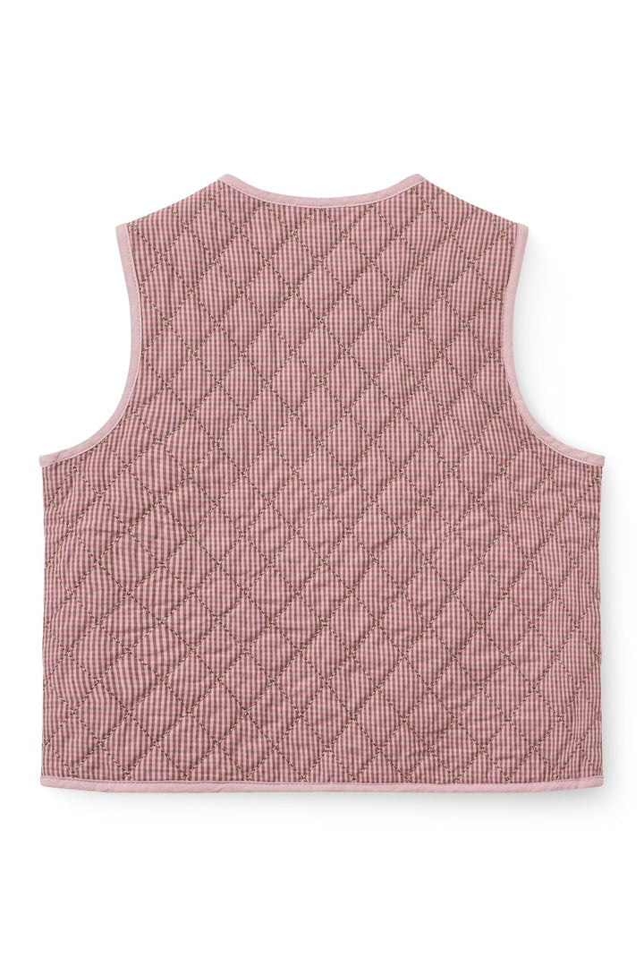 Ternet Quiltvest - Winter Rose Check Comb.