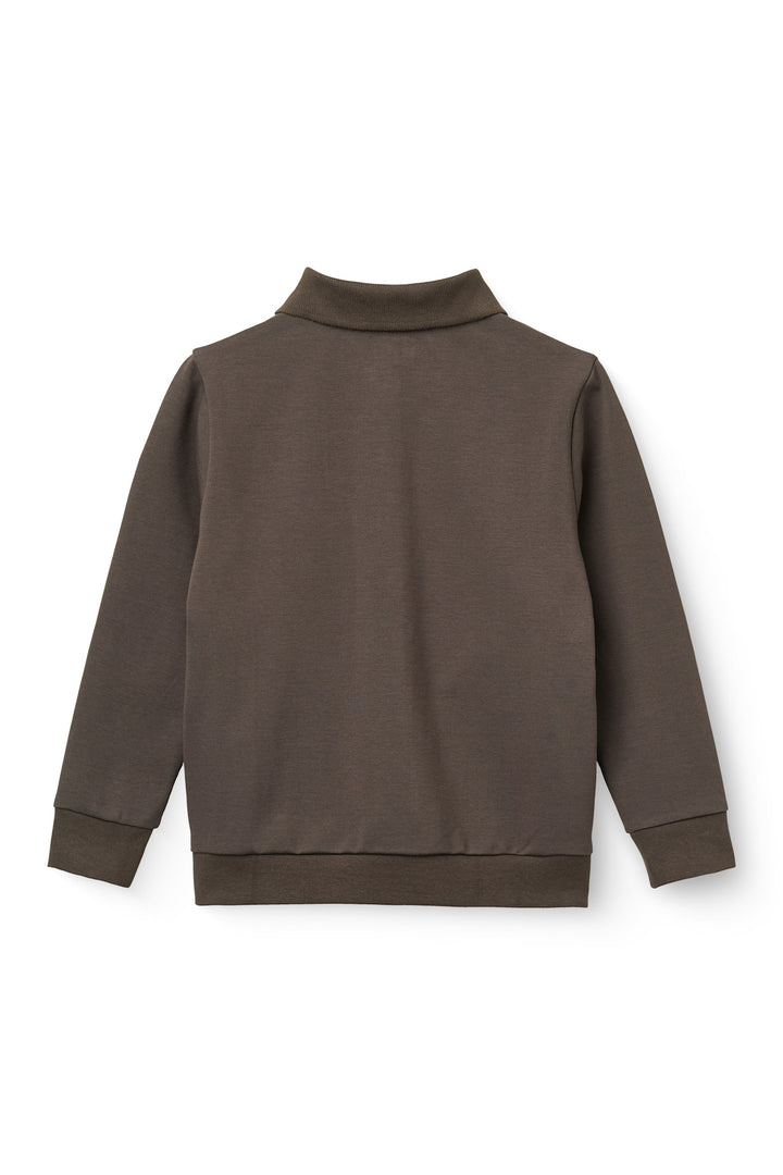 360* Super Strækbar Cardigan - Dk. Brown
