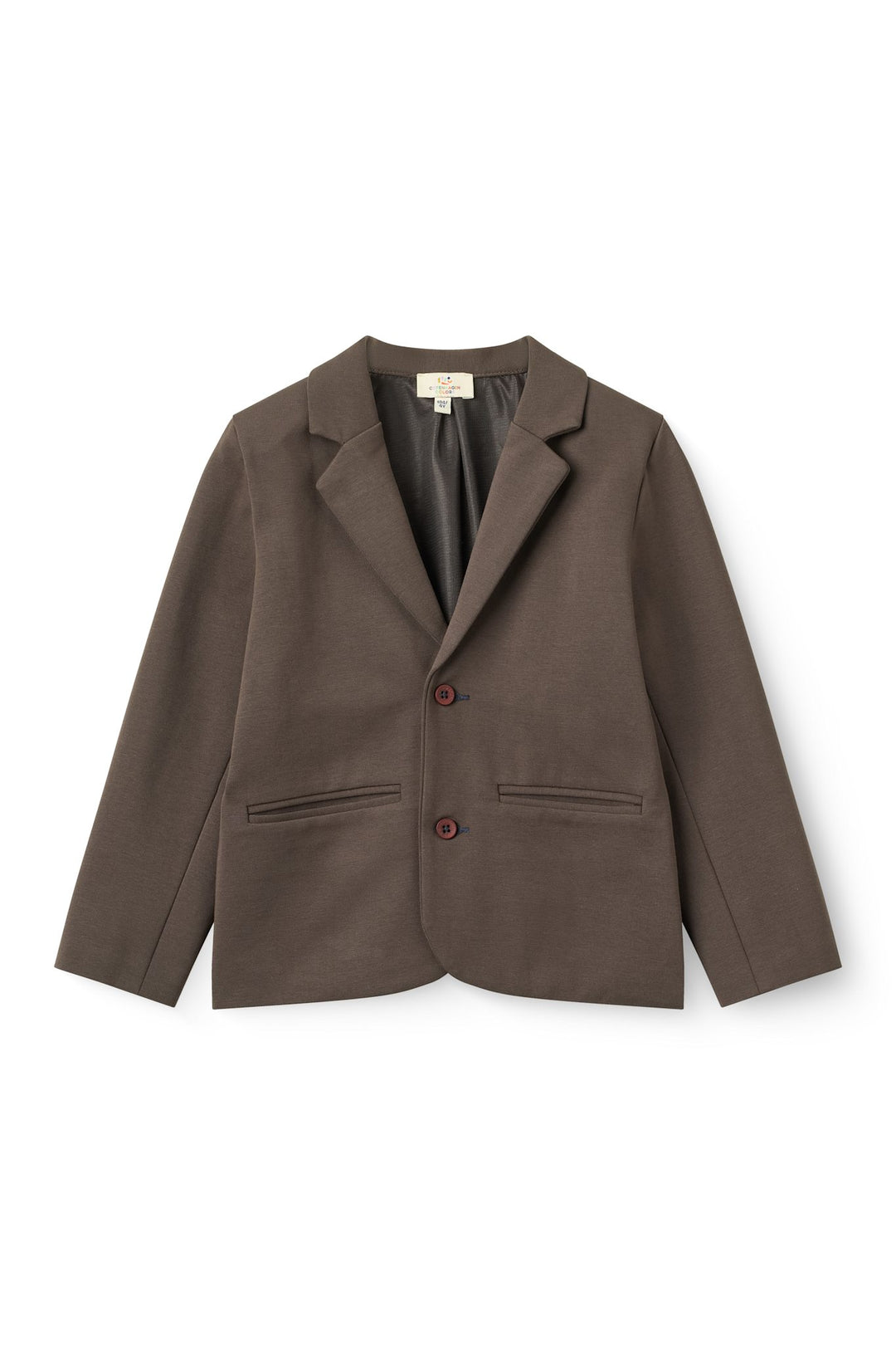 Klassisk blazer med 360° superstræk - Dk. Brown