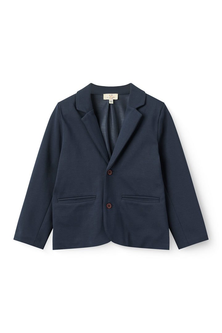 Klassisk blazer med 360° superstræk - Navy