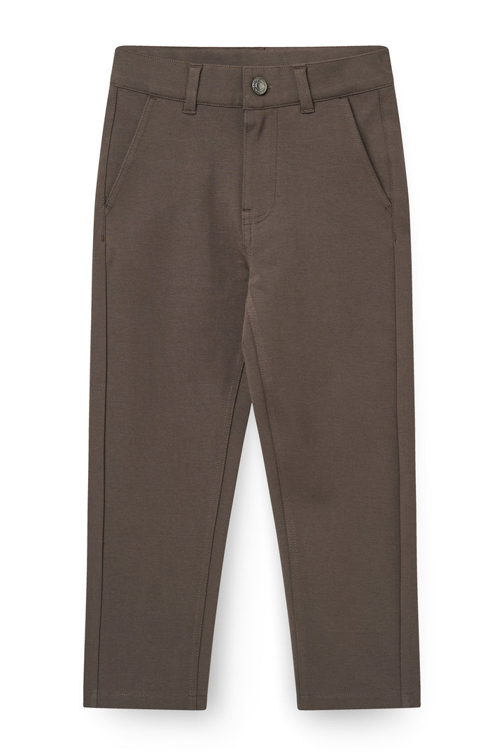 360° superstrækbare chinos - Dk. Brown
