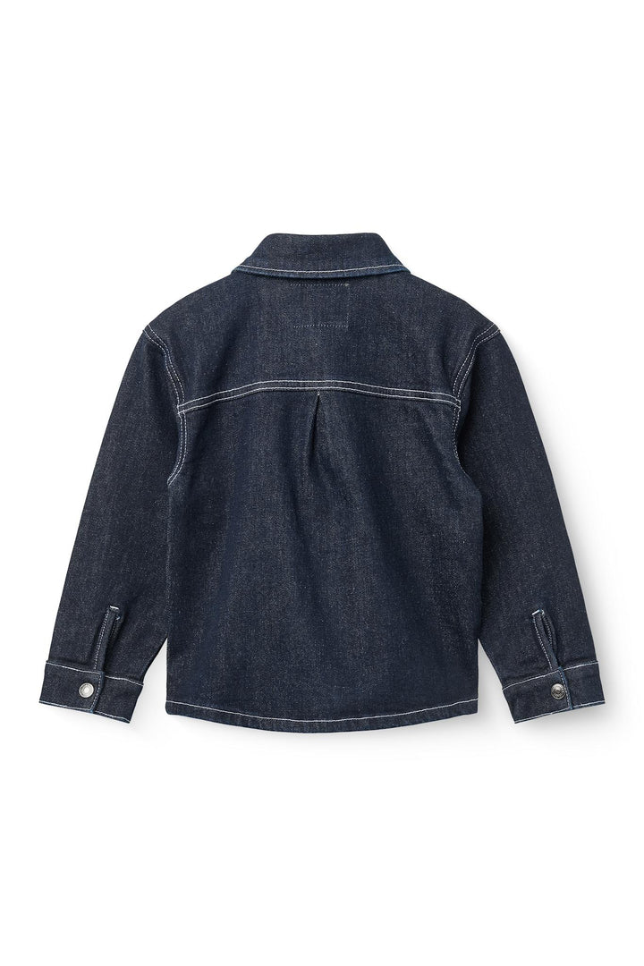 Økologisk Denimskjorte Regular Fit - Raw Denim