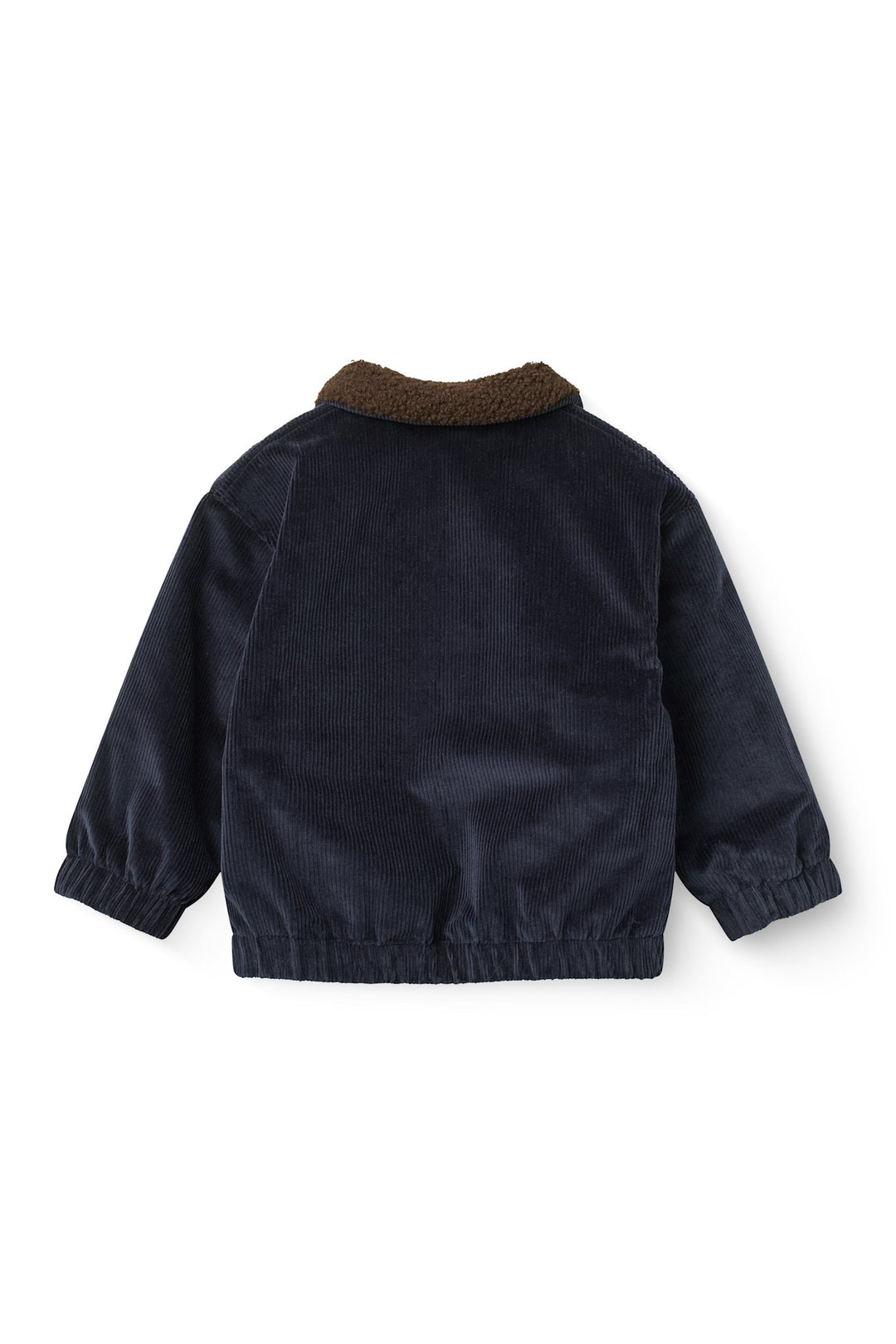 Fløjls Bomberjakke - Navy