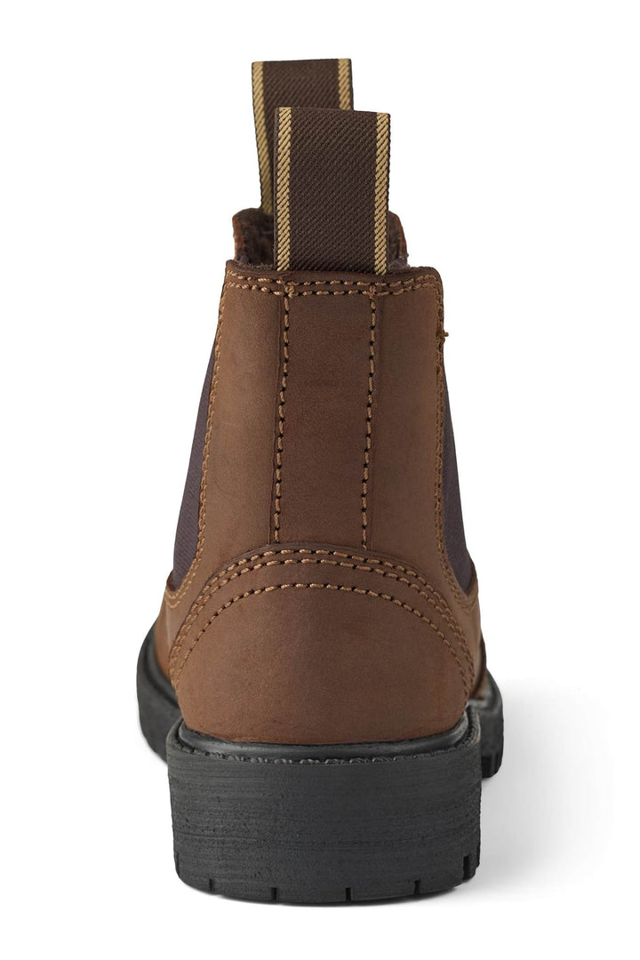 Chelsea Cowboy Støvle m. Varm For - Dk. Brown