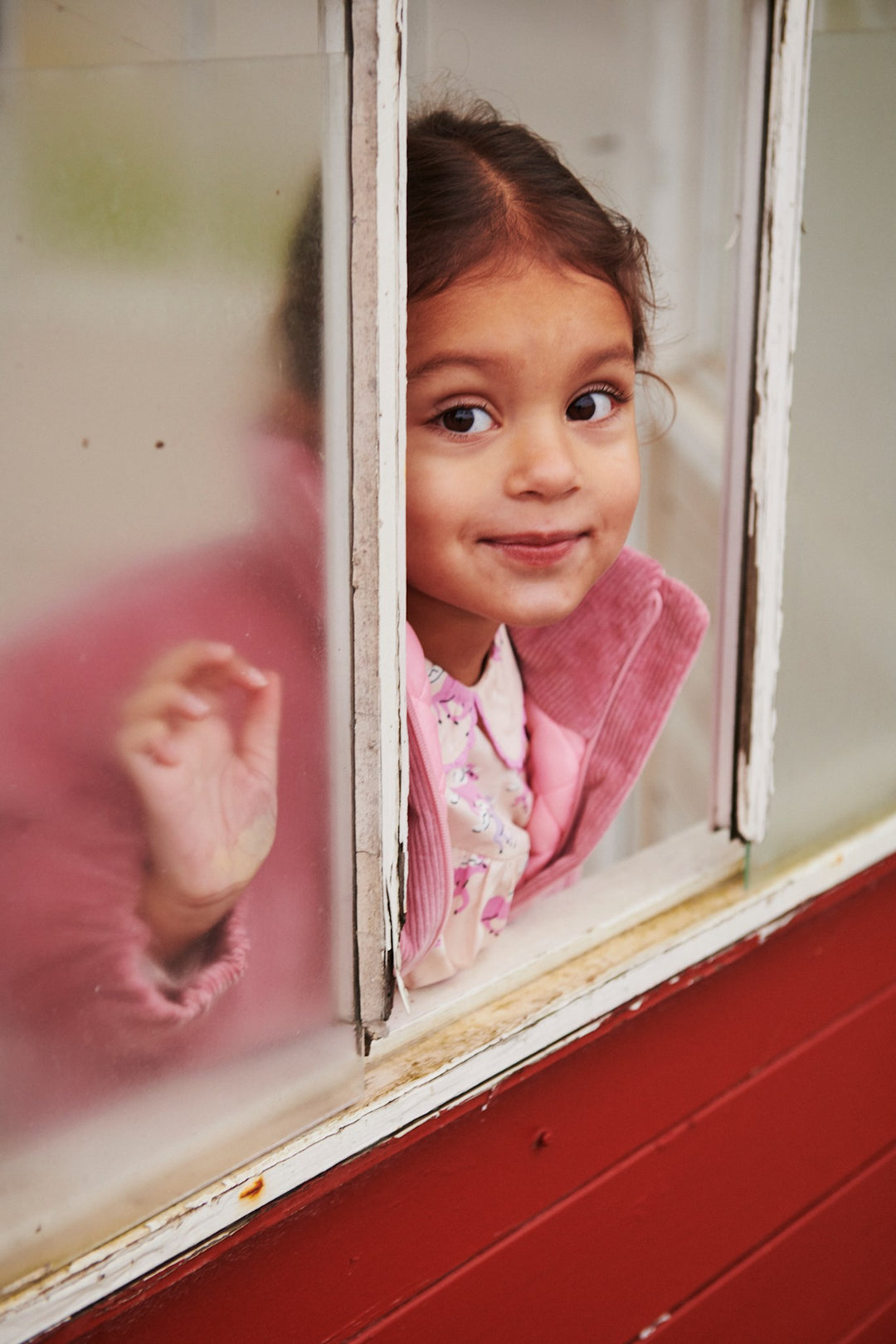 BUMPER JAKKE I FLØJL - ROSE COMB