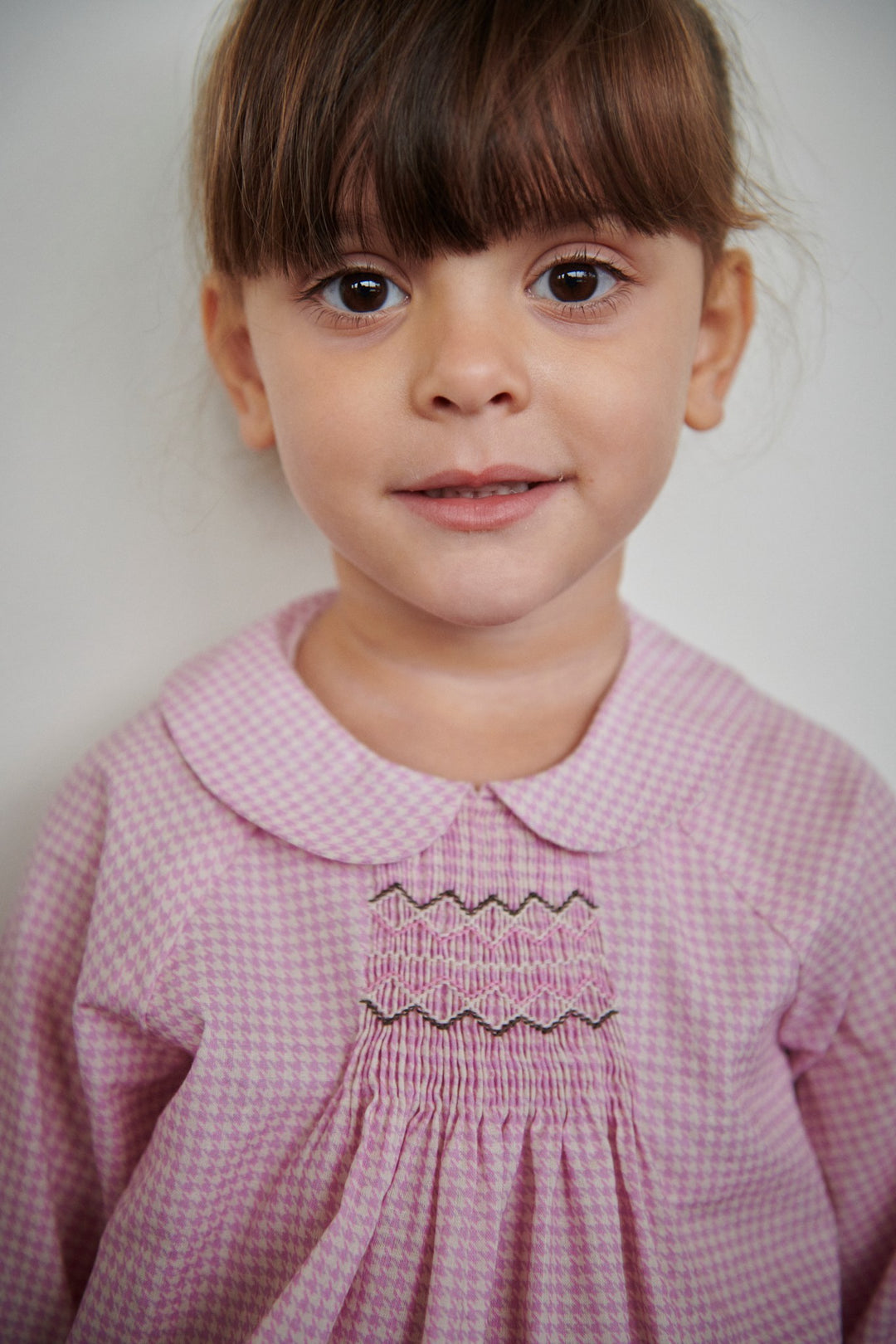 TERNET BLUSE M. SMOCK BRODERI DETALJE - SYRINGA COMB