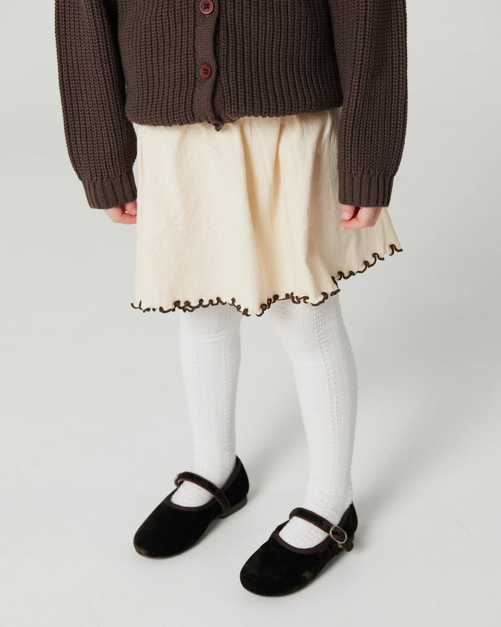 Basic Nederdel - Beige Comb.