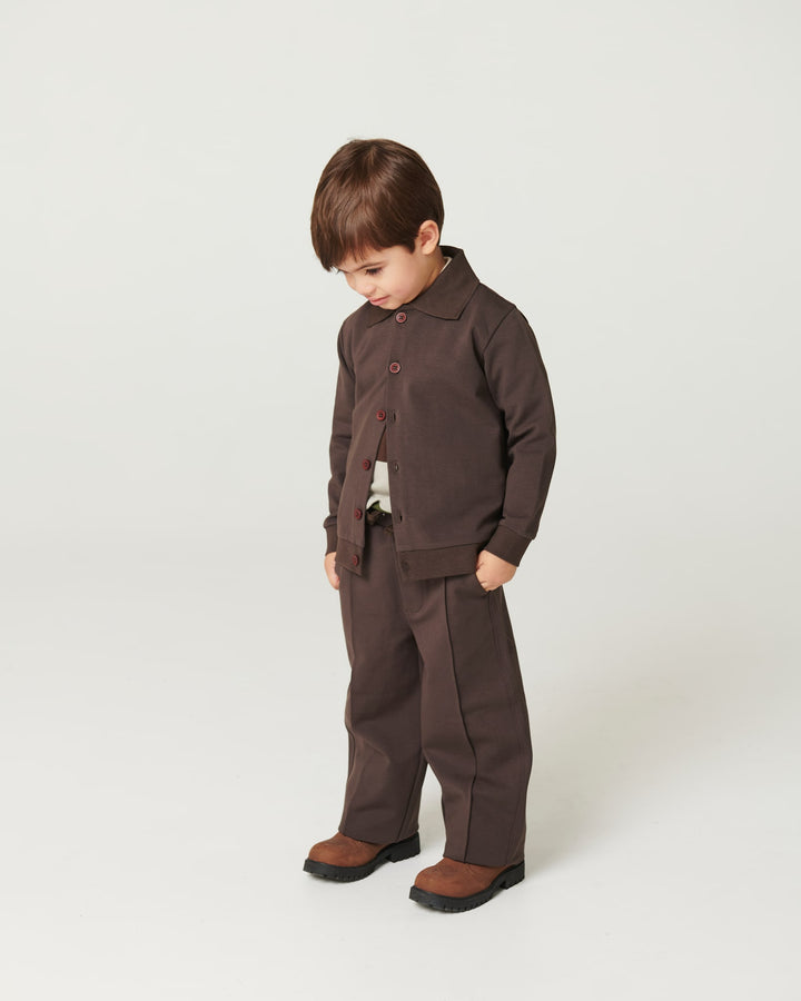 360° superstrækbare lose-fit bukser - DK BROWN