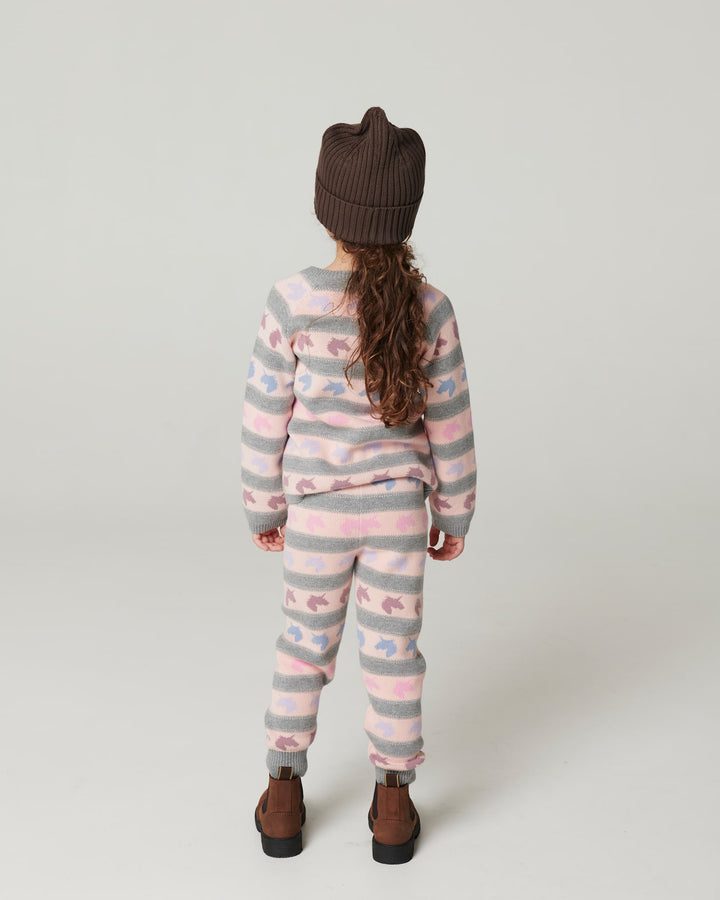 Enhjørning Strikcardigan - Unicorn