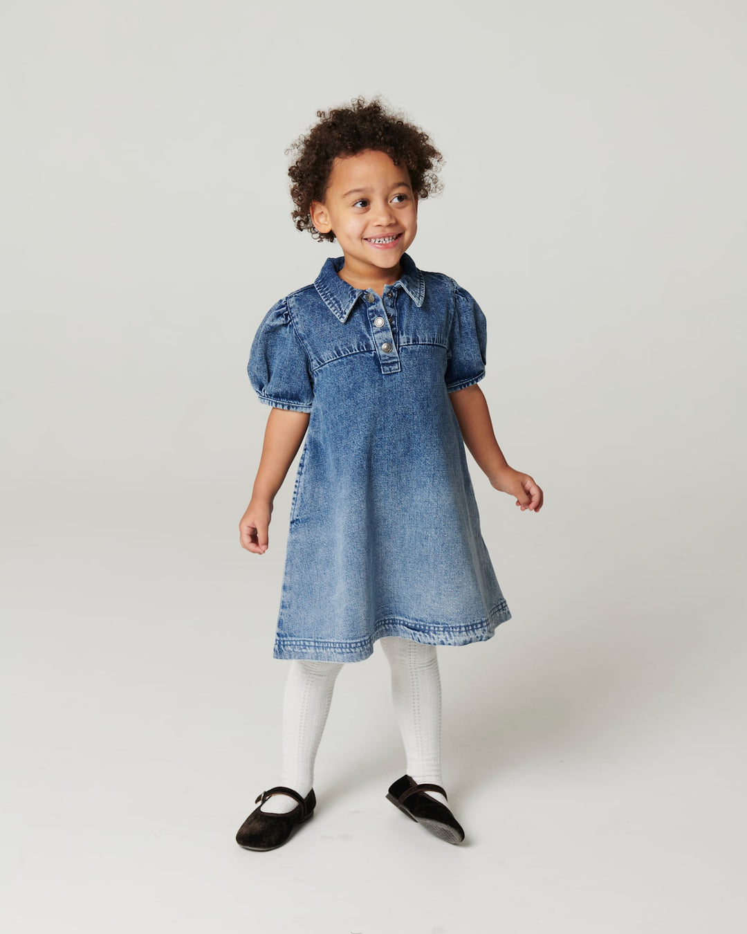 Denimkjole m. Block Spray - Block Spray