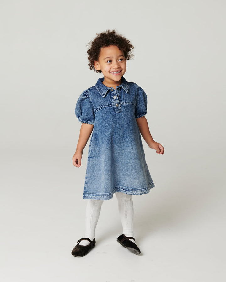 Denimkjole m. Block Spray - Block Spray