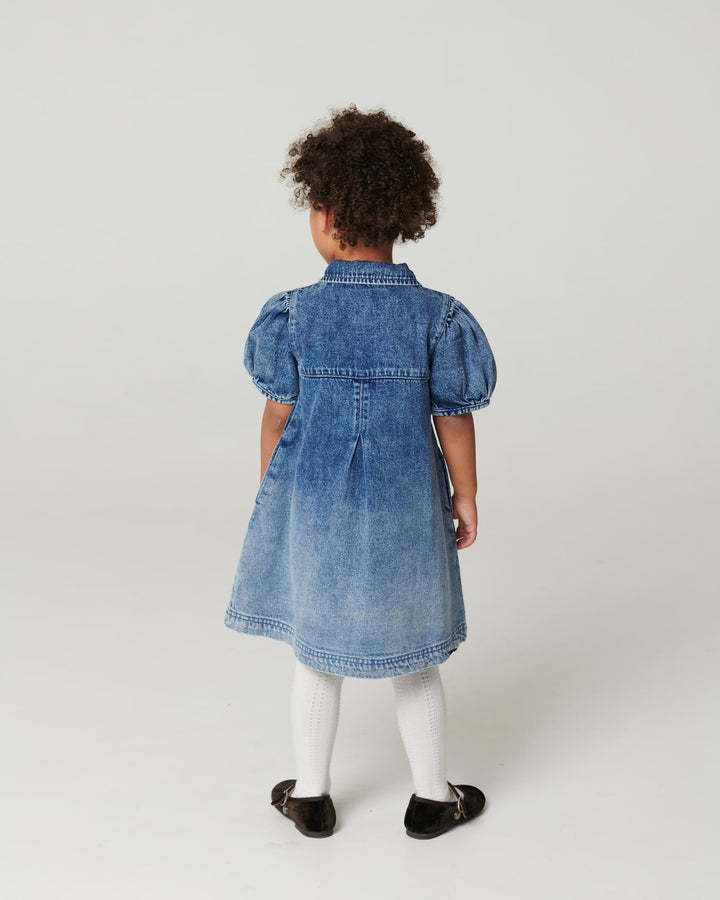 Denimkjole m. Block Spray - Block Spray