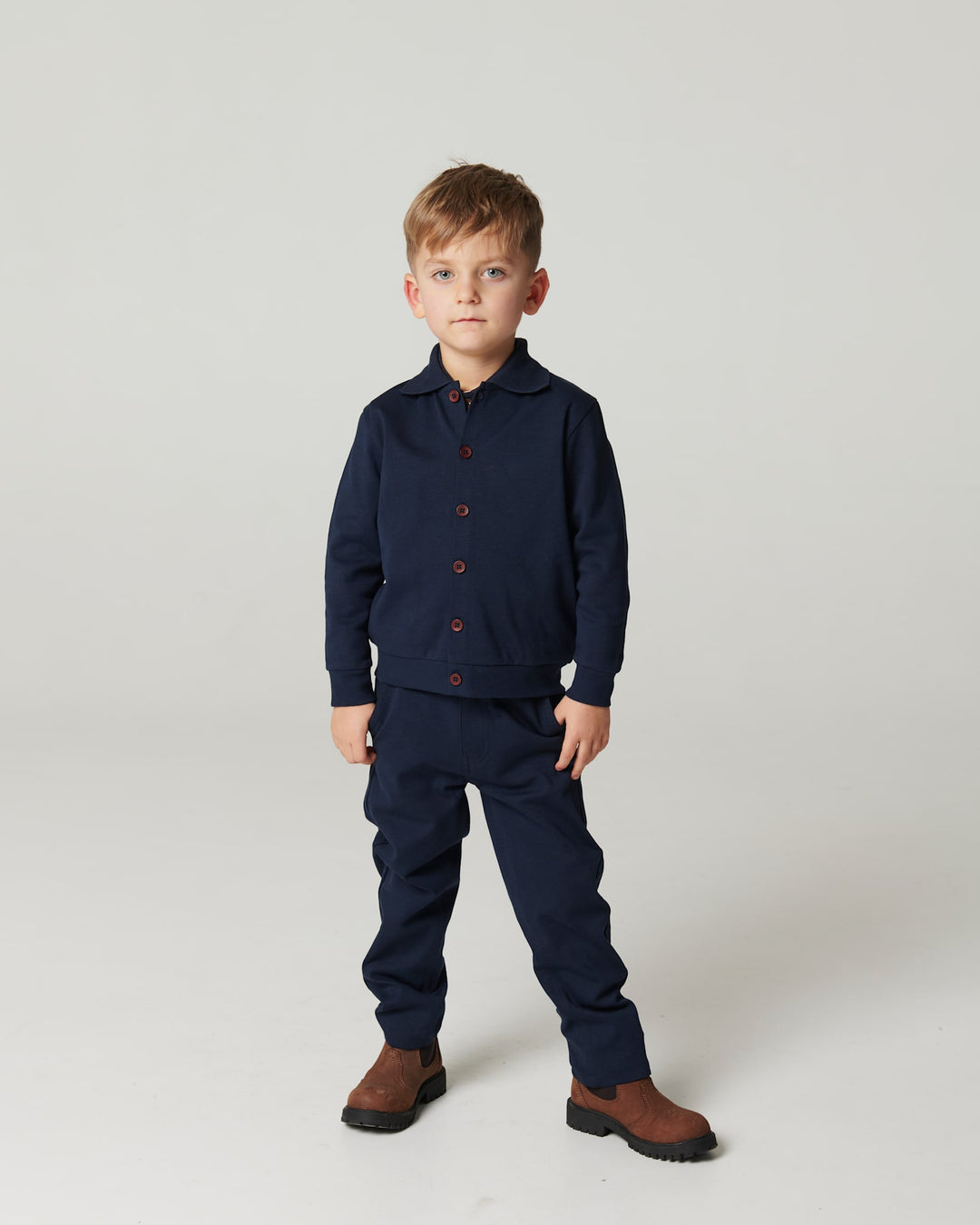 360* Super Strækbar Cardigan - Navy