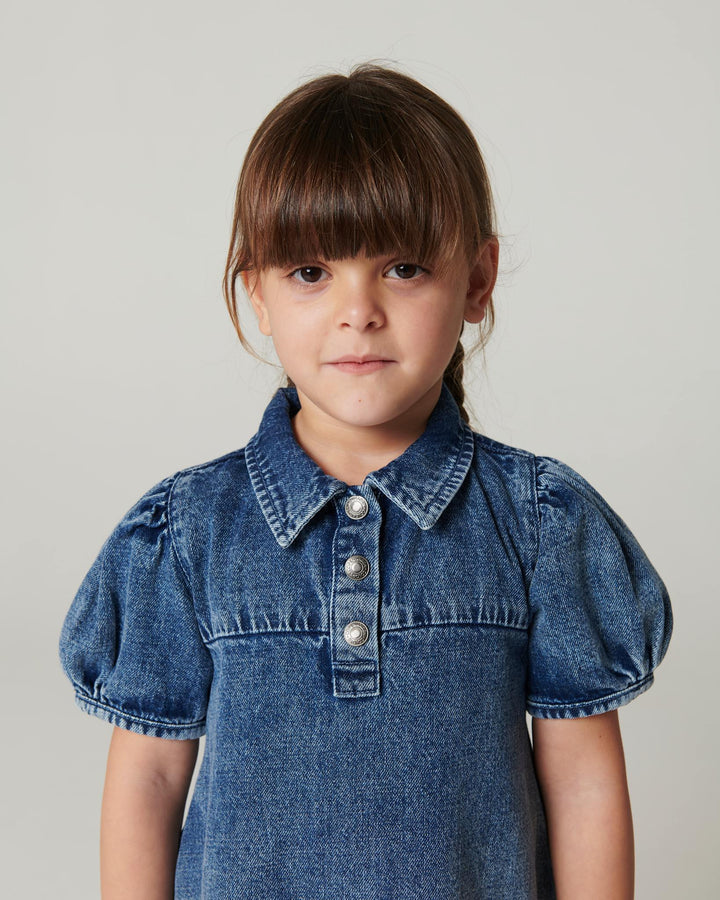 Denimkjole m. Block Spray - Block Spray
