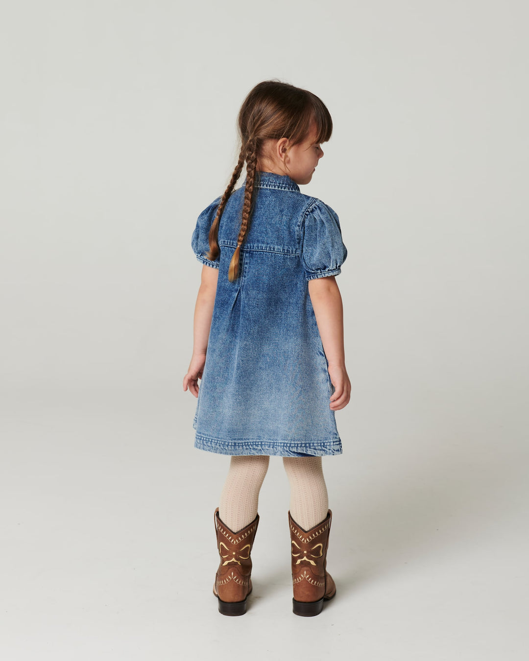 Denimkjole m. Block Spray - Block Spray