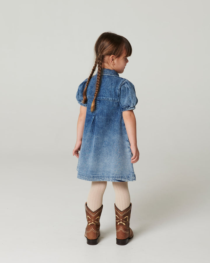 Denimkjole m. Block Spray - Block Spray