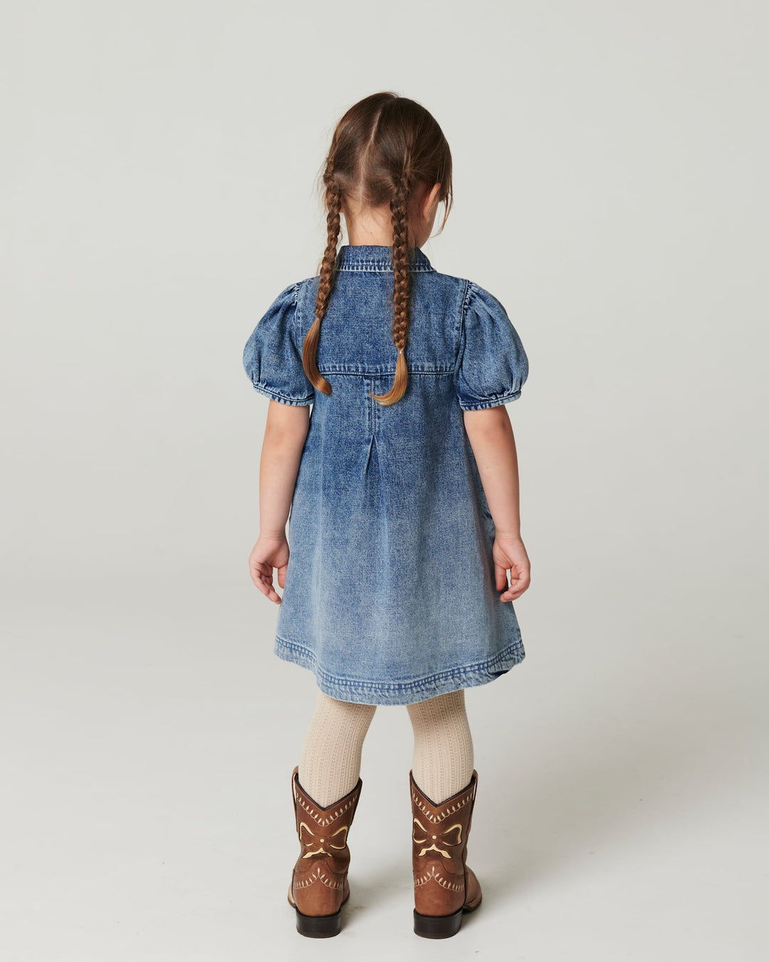 Denimkjole m. Block Spray - Block Spray