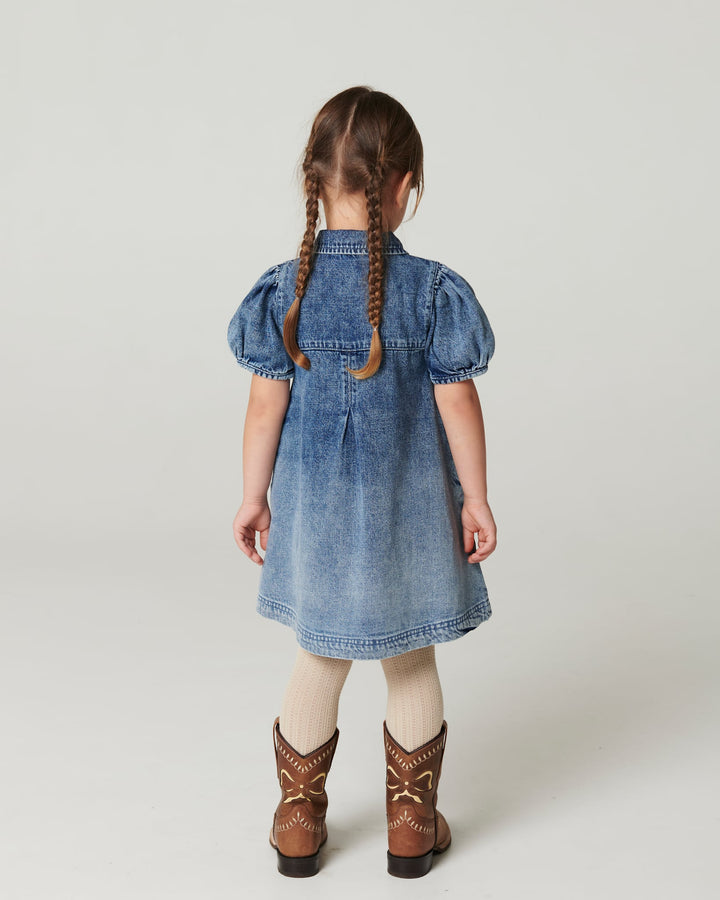 Denimkjole m. Block Spray - Block Spray