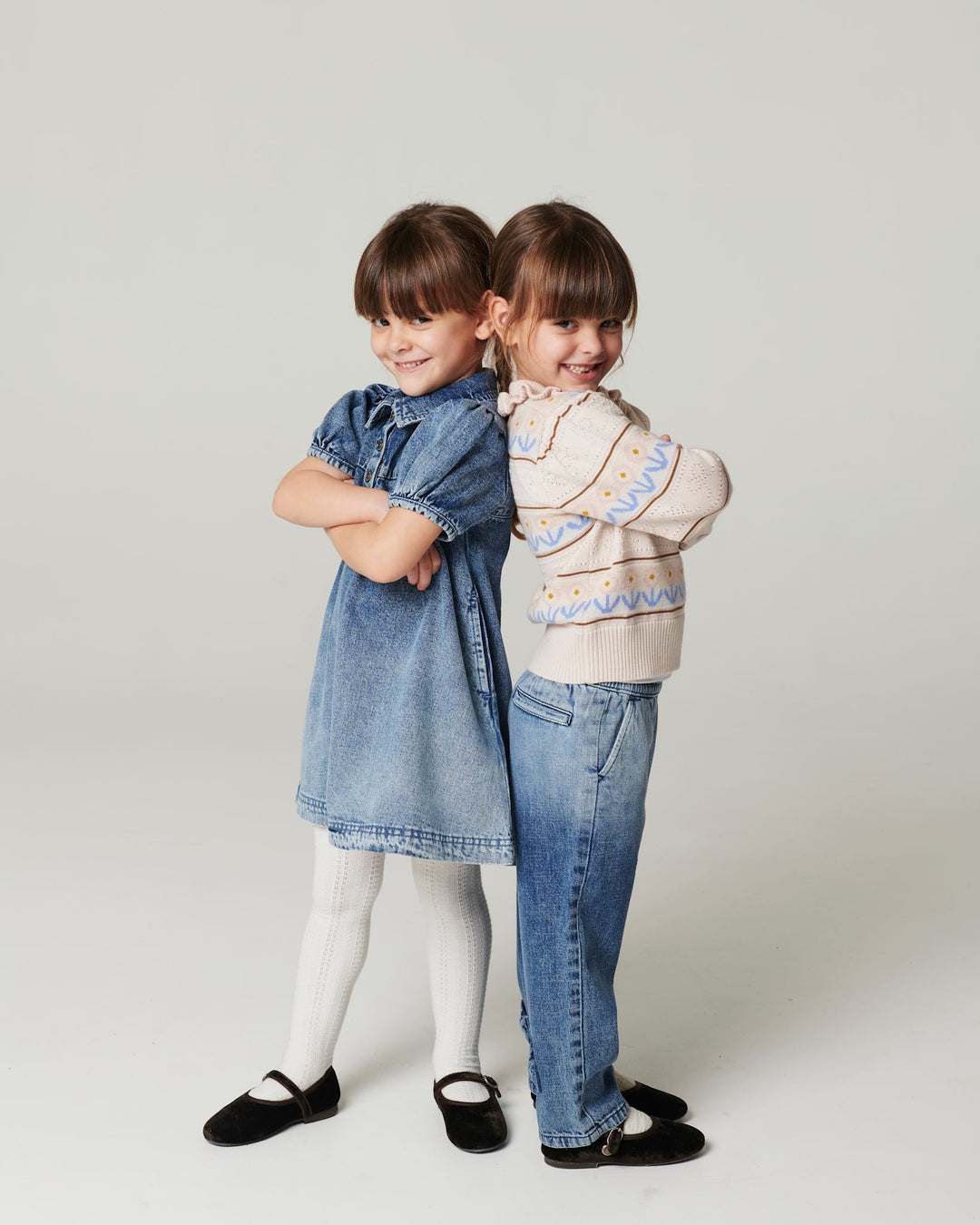 Denimkjole m. Block Spray - Block Spray